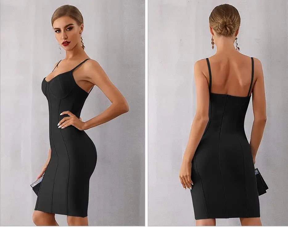 Summer Bodycon Bandage Dress - MSCOOCO