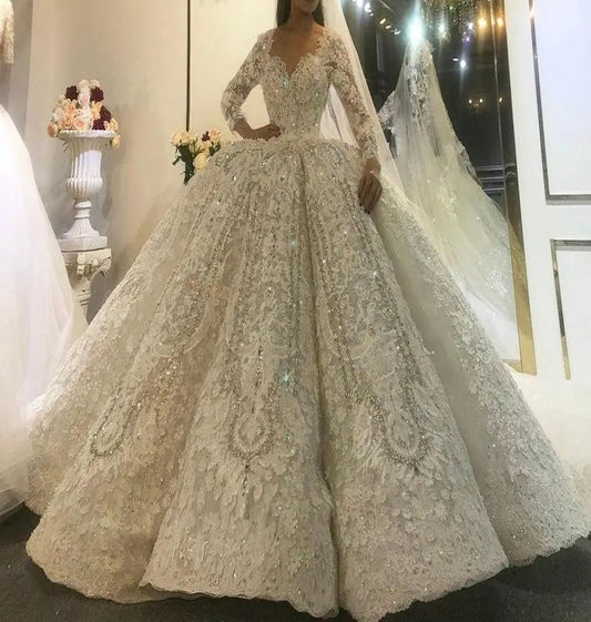 2021 New Design Luxury Wedding Dress - Mscooco.co.uk