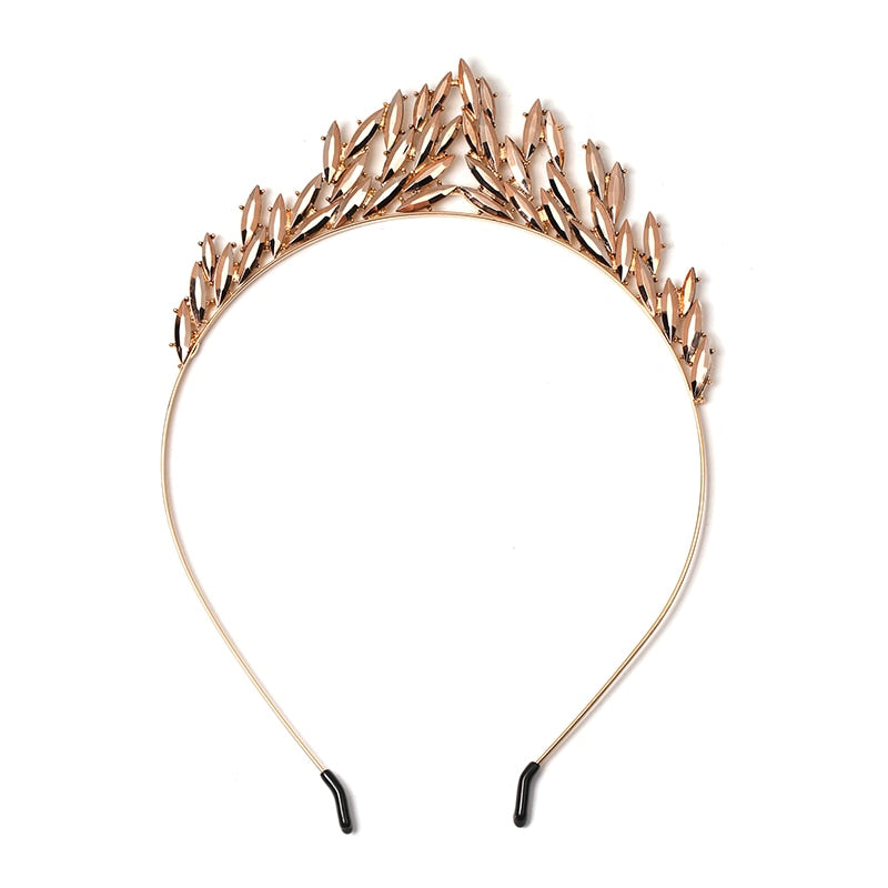 Trendy Crystal Hairwear Cute Girl Headband Brand Design Statement Hair - MSCOOCO