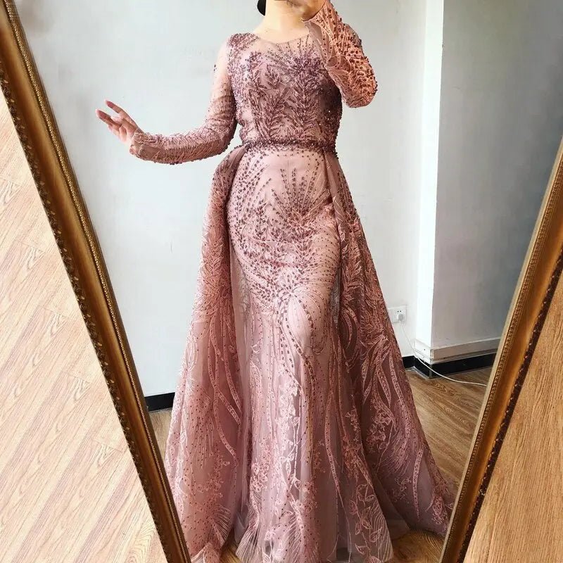 Long sleeve shop long dress formal