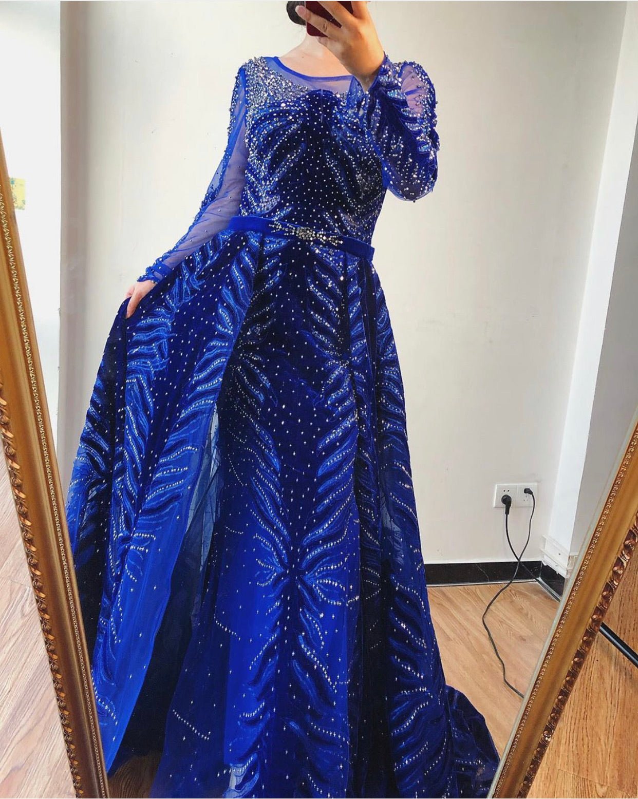 Nora - Royal Blue Evening Dress - Mscooco.co.uk