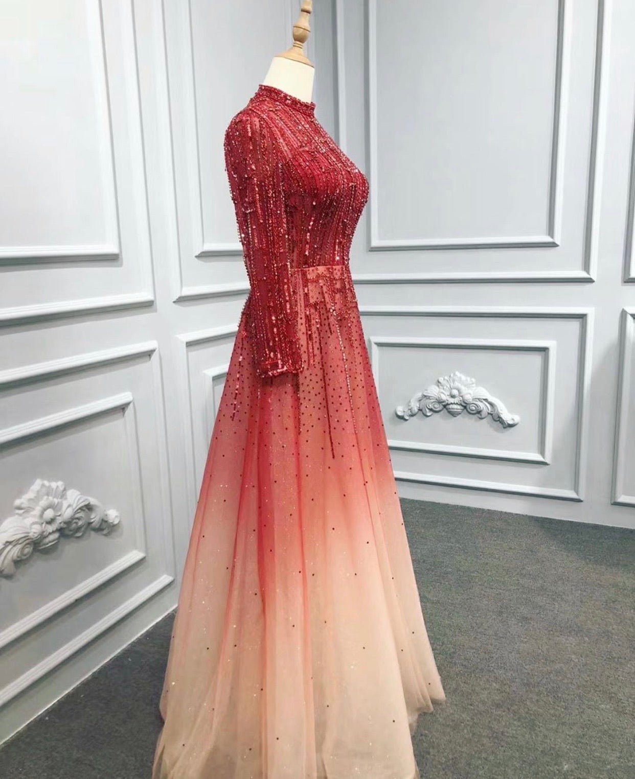 Embellished formal hot sale gowns