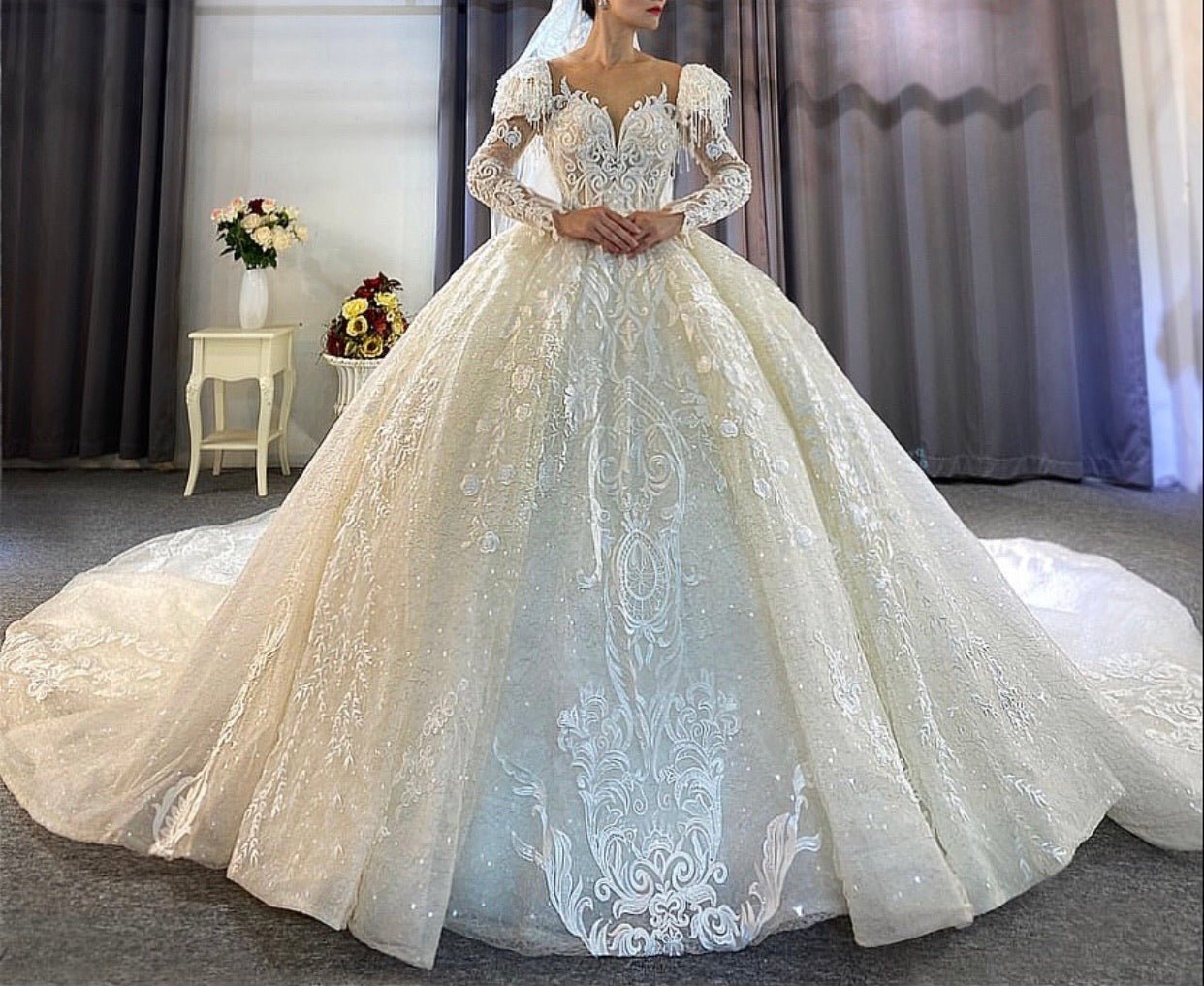 Princess dress wedding best sale